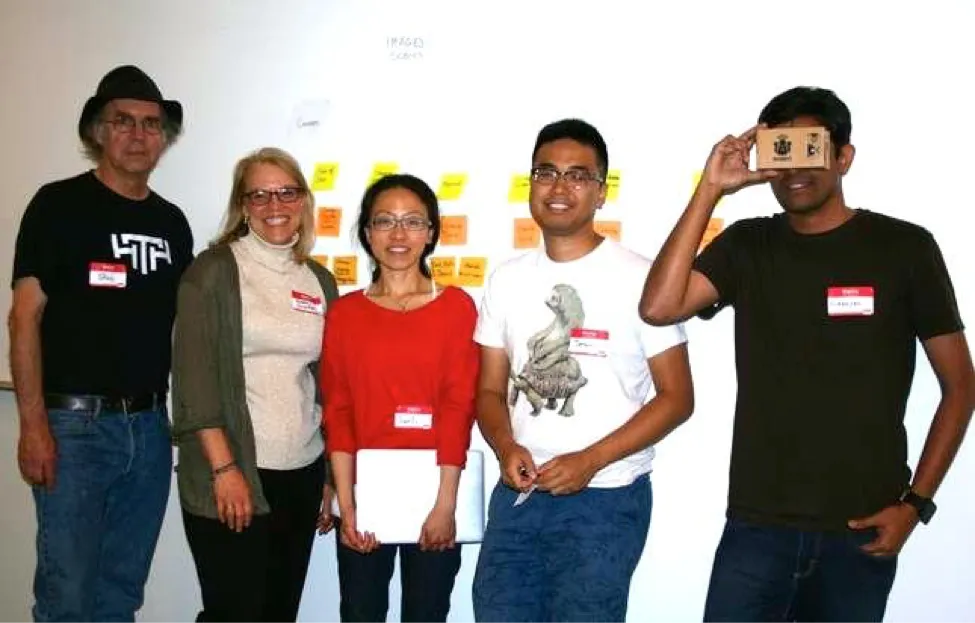 group photo of team at Nation Day of Civic Hacking